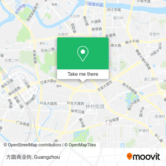方圆商业街 map