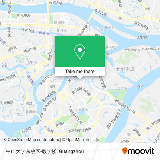 中山大学东校区-教学楼 map