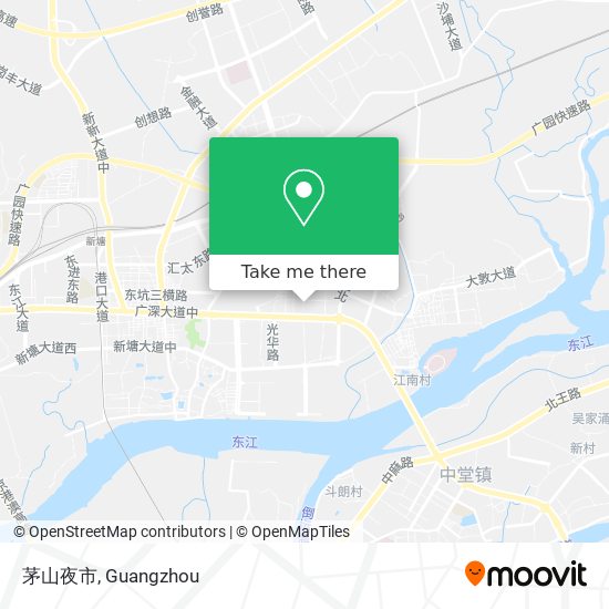 茅山夜市 map