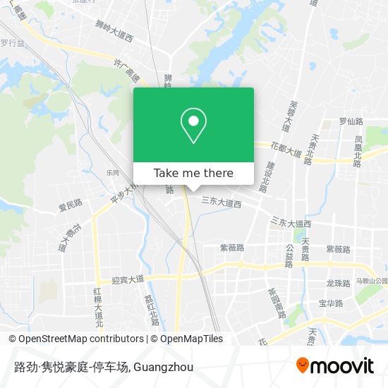 路劲·隽悦豪庭-停车场 map