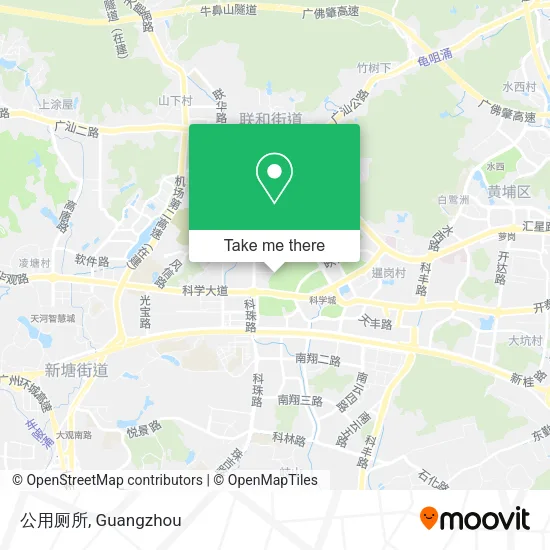 公用厕所 map