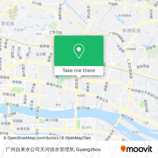 广州自来水公司天河供水管理所 map