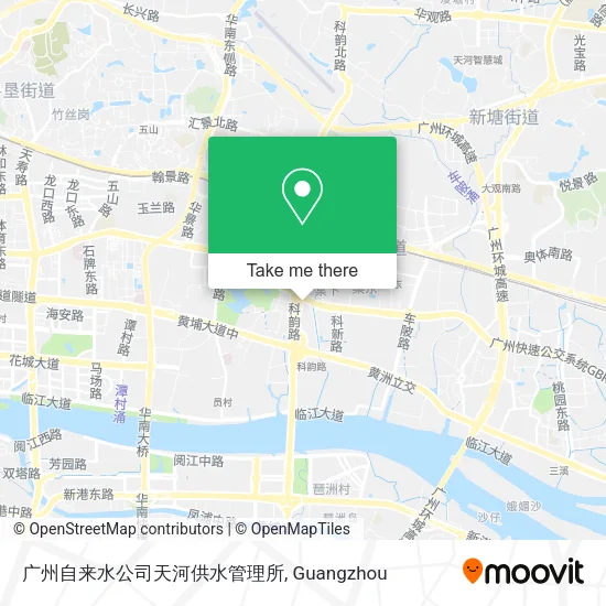 广州自来水公司天河供水管理所 map