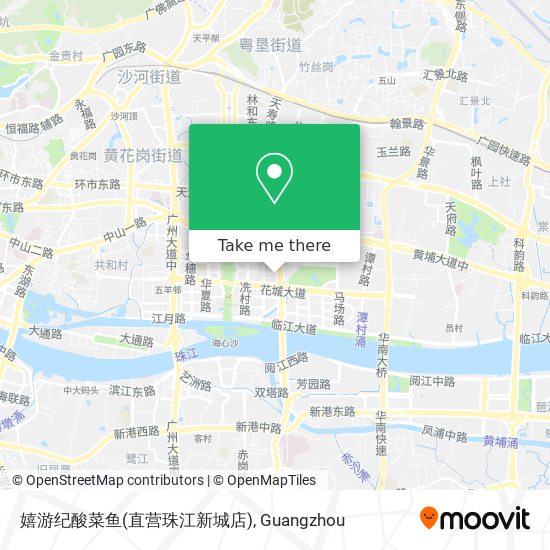 嬉游纪酸菜鱼(直营珠江新城店) map