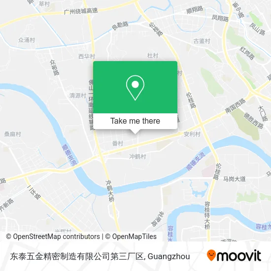 东泰五金精密制造有限公司第三厂区 map