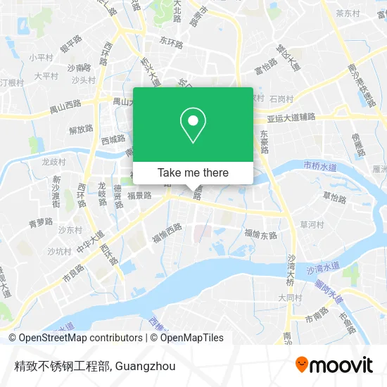 精致不锈钢工程部 map