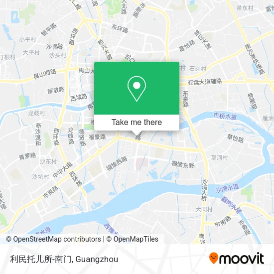 利民托儿所-南门 map