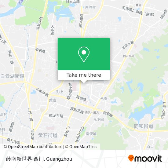 岭南新世界-西门 map