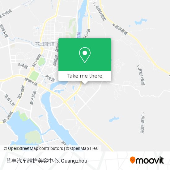 苣丰汽车维护美容中心 map