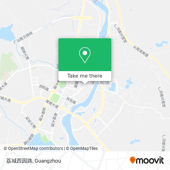 荔城西园路 map