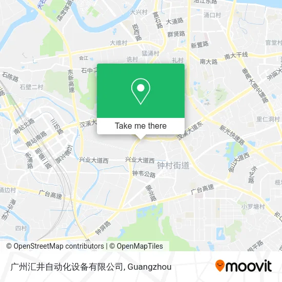 广州汇井自动化设备有限公司 map