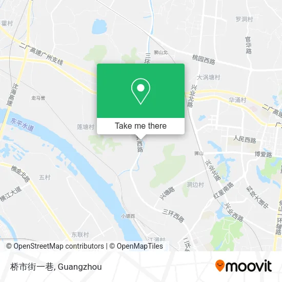 桥市街一巷 map