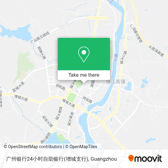 广州银行24小时自助银行(增城支行) map