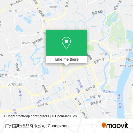 广州莲旺纸品有限公司 map