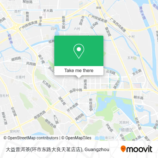大益普洱茶(环市东路大良天茗店店) map
