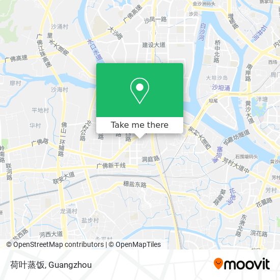 荷叶蒸饭 map