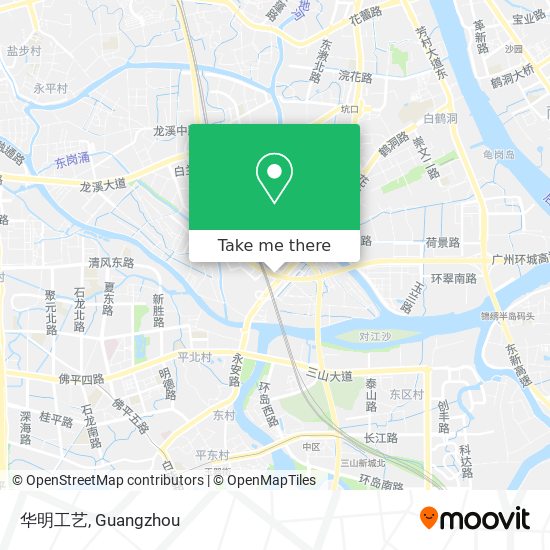 华明工艺 map