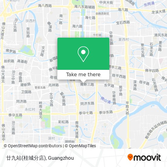 廿九站(桂城分店) map