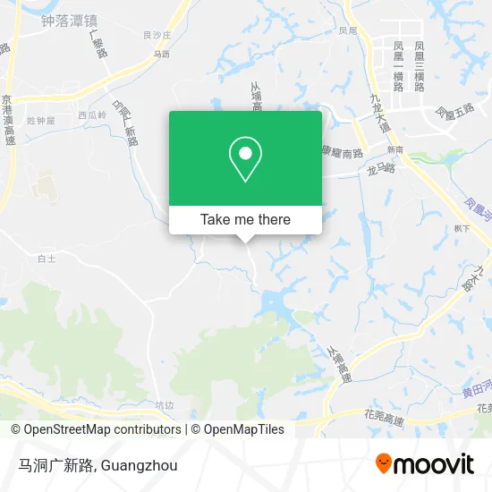 马洞广新路 map