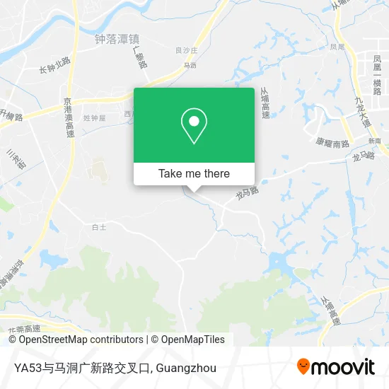 YA53与马洞广新路交叉口 map