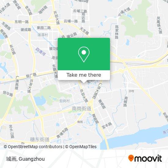 城画 map