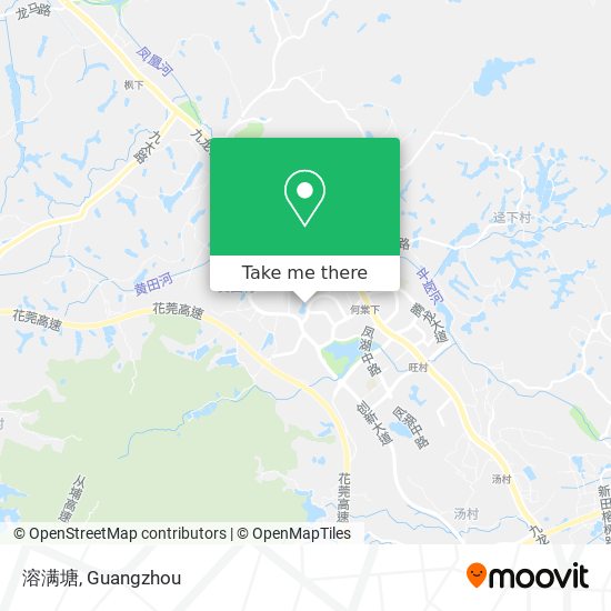 溶满塘 map