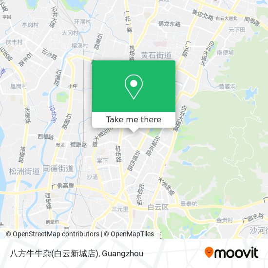 八方牛牛杂(白云新城店) map