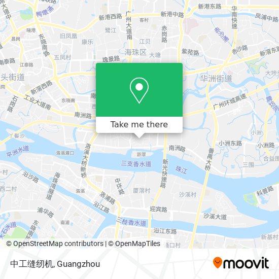 中工缝纫机 map