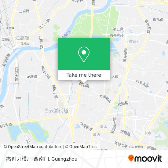杰创刀模厂-西南门 map