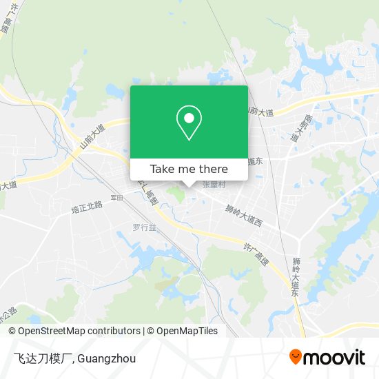 飞达刀模厂 map