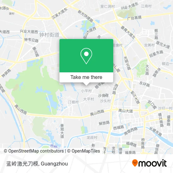 蓝岭激光刀模 map