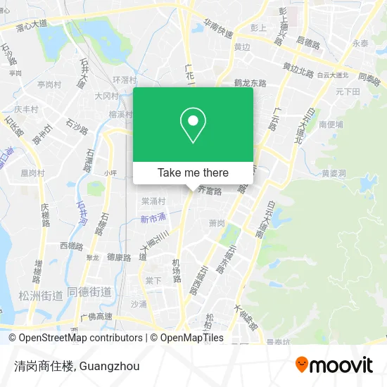 清岗商住楼 map