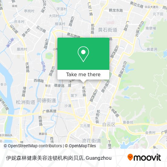 伊妮森林健康美容连锁机构岗贝店 map