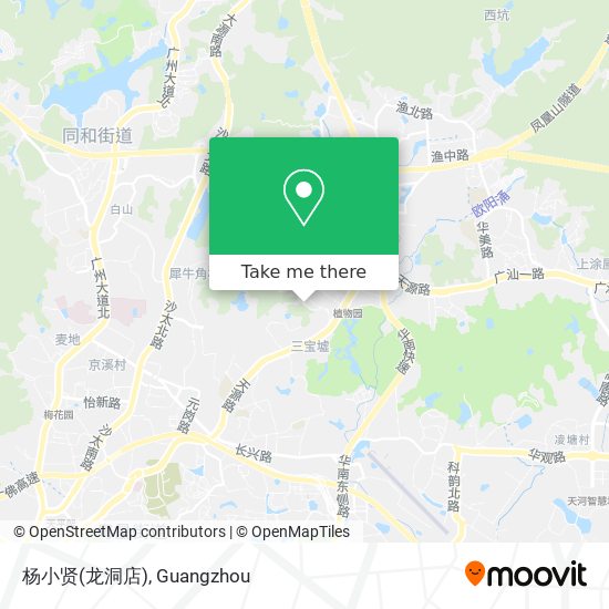 杨小贤(龙洞店) map