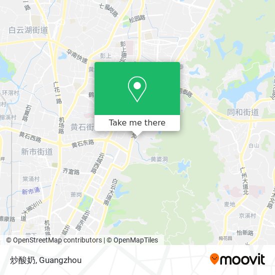 炒酸奶 map