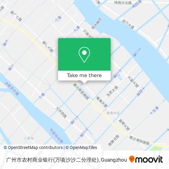 广州市农村商业银行(万顷沙沙二分理处) map