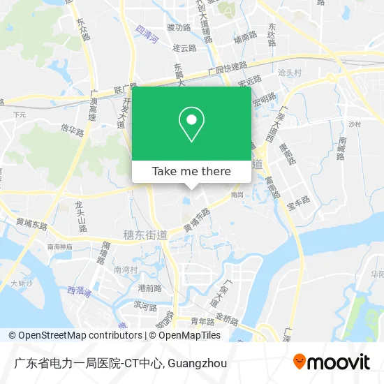 广东省电力一局医院-CT中心 map