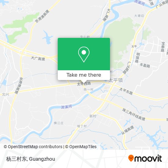 杨三村东 map