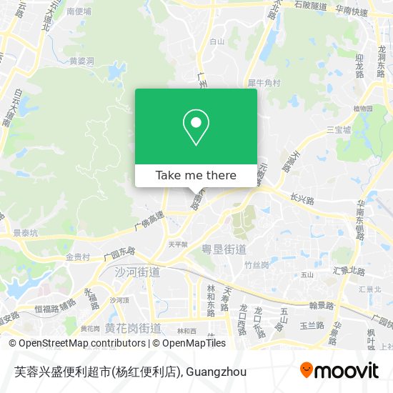 芙蓉兴盛便利超市(杨红便利店) map