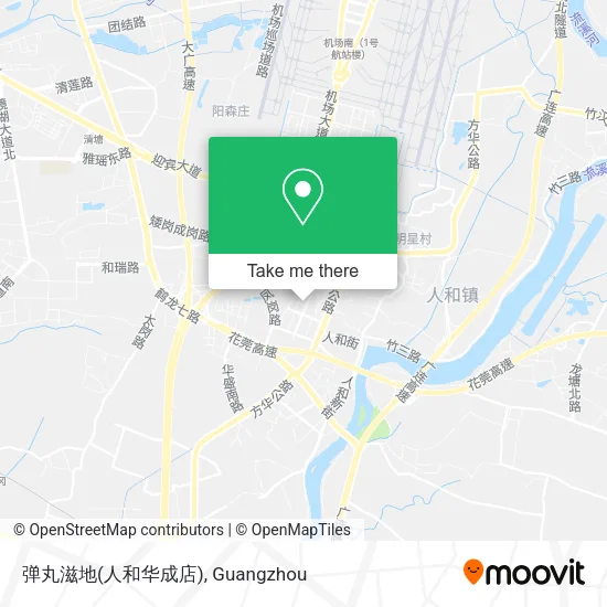 弹丸滋地(人和华成店) map