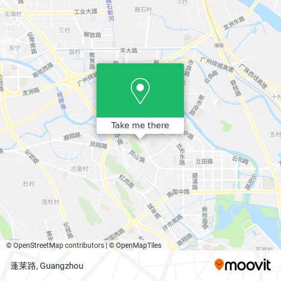 蓬莱路 map