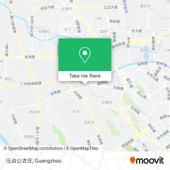 伍叔公农庄 map