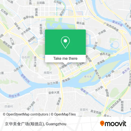 京华美食广场(顺德店) map