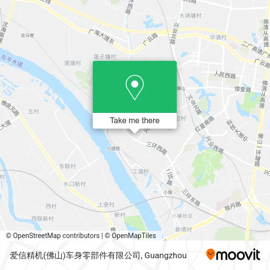 爱信精机(佛山)车身零部件有限公司 map