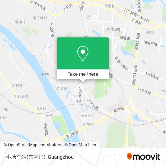 小塘车站(东南门) map