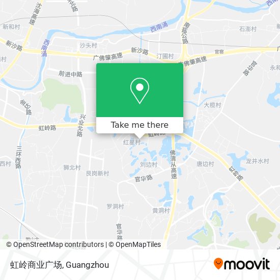 虹岭商业广场 map