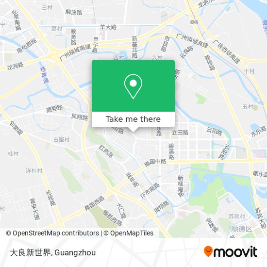 大良新世界 map