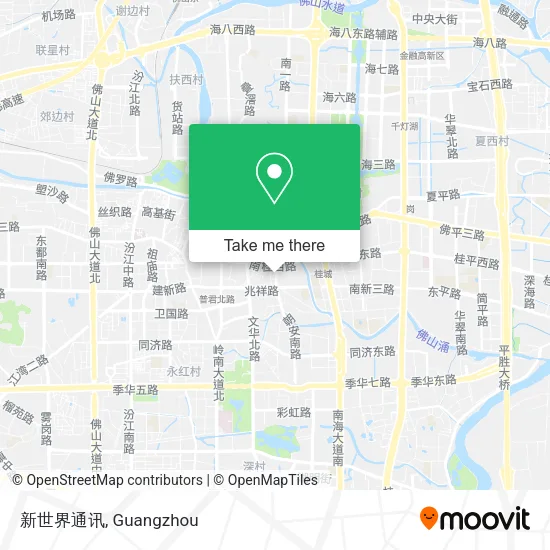新世界通讯 map