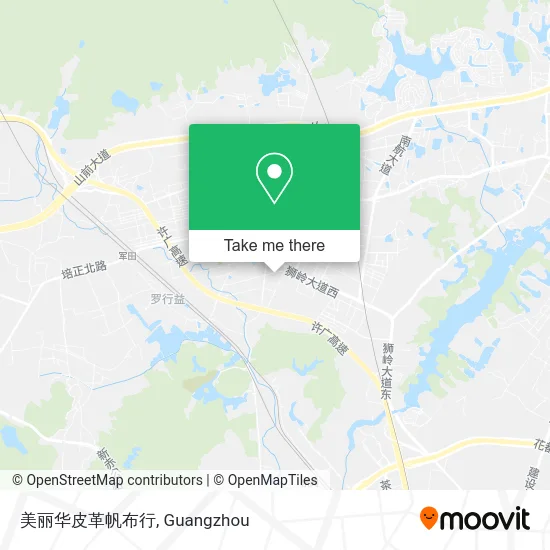 美丽华皮革帆布行 map