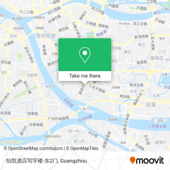 怡凯酒店写字楼-东2门 map